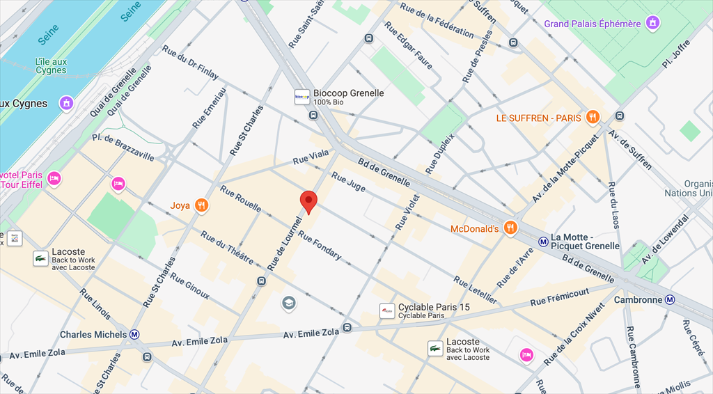 commerce en location sur PARIS (75015)