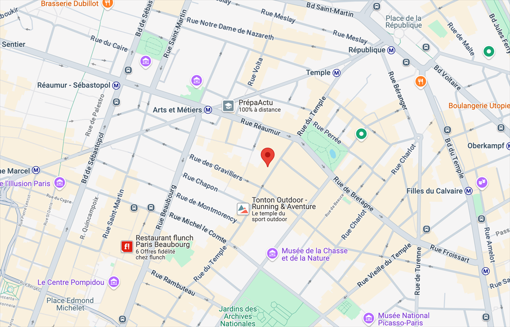 commerce en location sur PARIS (75003)