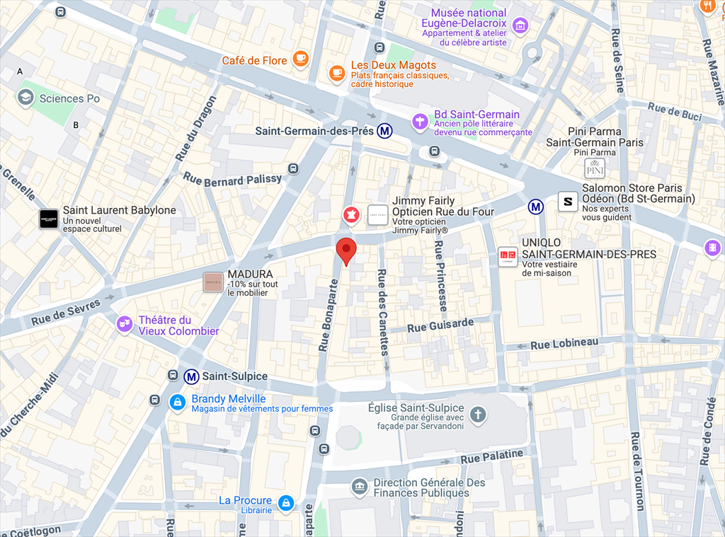 commerce en cession de bail sur PARIS (75006)