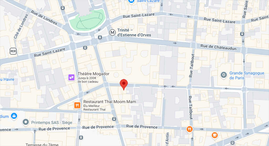 commerce en location sur PARIS (75009)