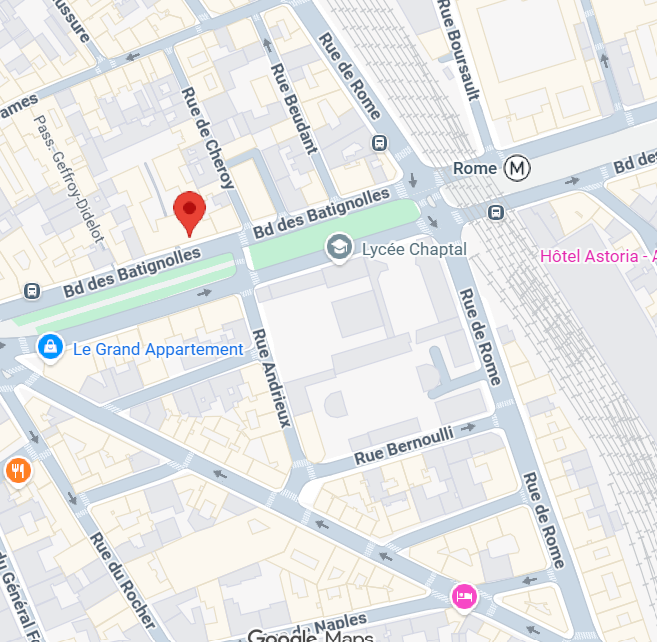 commerce en location sur PARIS (75017)