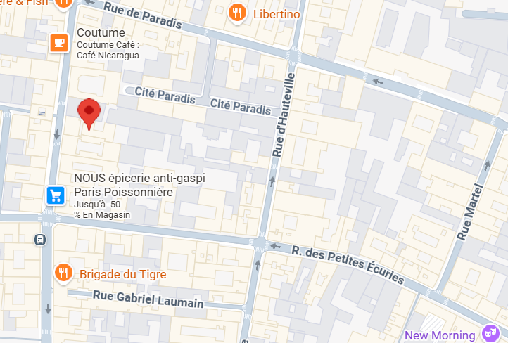 Cession de bail Commerce Paris 10 75010