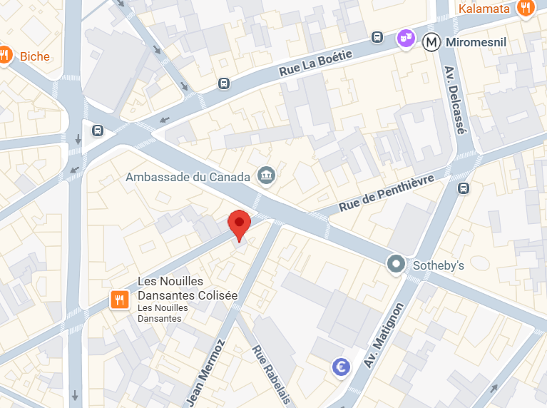 Location Commerce Paris 8 75008