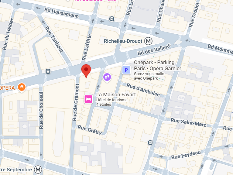 commerce en location sur PARIS (75002)